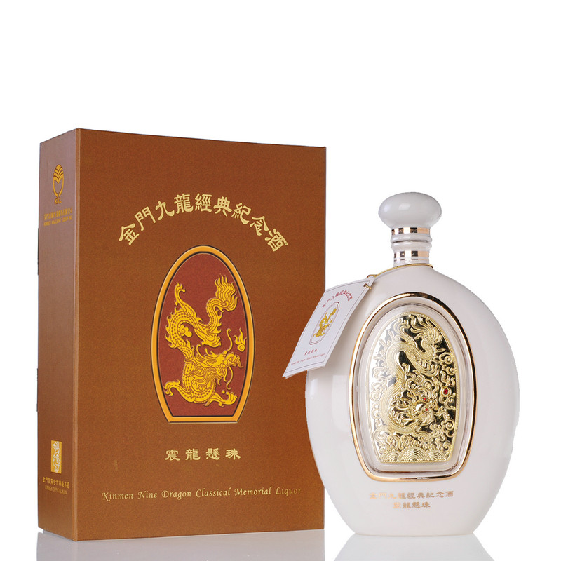 供应批发58度金门高粱酒经典九龙纪念酒1000ml装