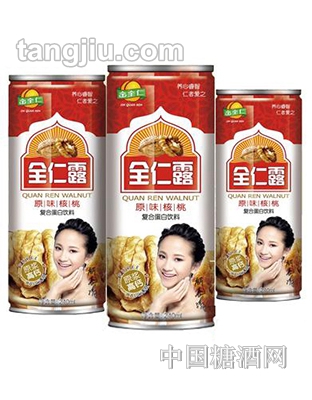 全仁露原味核桃复合植物蛋白饮料240ml