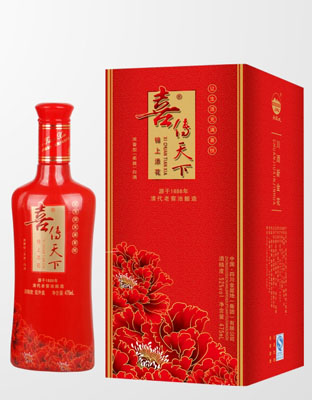 喜庆酒-喜酒-喜传天下酒（锦上添花）