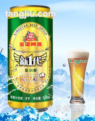 金星新一代小麦啤易拉罐500ml