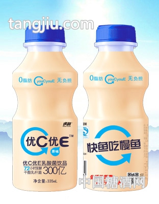 优C优E干酪乳酸菌饮品原味335ml