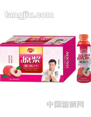 金娇阳原浆蜜桃汁500ml&#215;15瓶