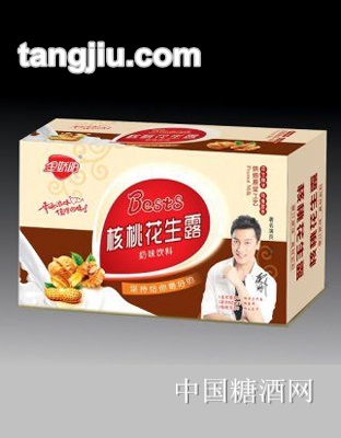 金娇阳核桃花生露箱装