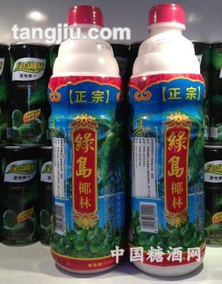 绿岛椰林果肉椰汁