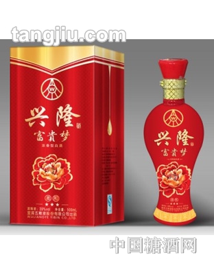 五粮液富贵梦-柔和三星