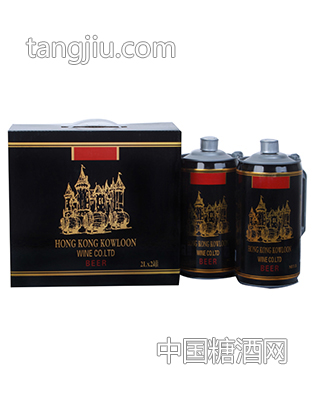 香港九龍麥香黑啤2Lx2罐