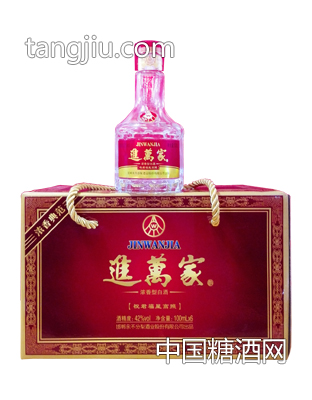 进万家酒祝君福星高照-42度100ml