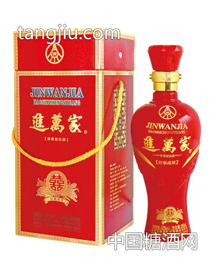 进万家酒好事成双-52度500ml