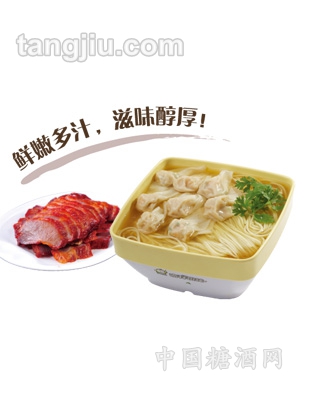 叉烧云吞面