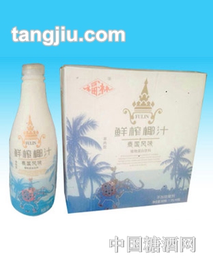 福淋鲜榨椰汁泰国风味1.25L