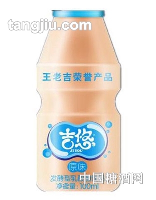 吉悠原味发酵型乳酸菌饮品100ml