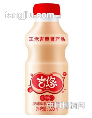 吉悠红枣枸杞乳酸菌饮品330ml
