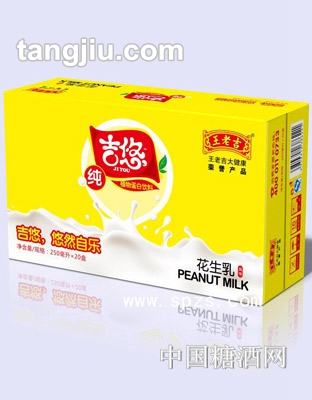 吉悠花生乳植物蛋白饮料250ml