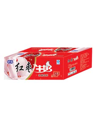 红枣牛奶盒装