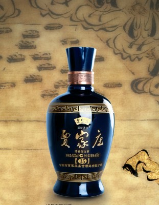 贾家庄15年蓝坛礼盒