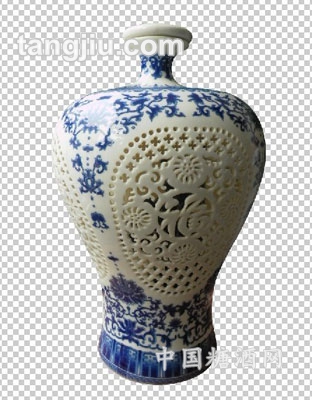 青花瓶瓶九粮窖