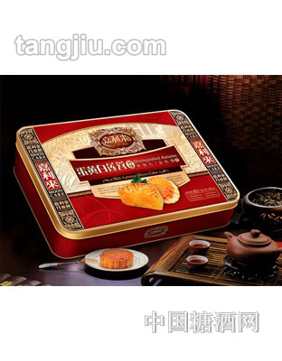 嘉利来蛋黄白莲蓉月饼
