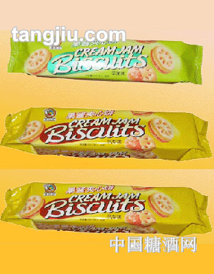 喜趣果酱夹心饼干