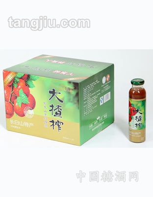 大楂榨野生红果原浆300ml1