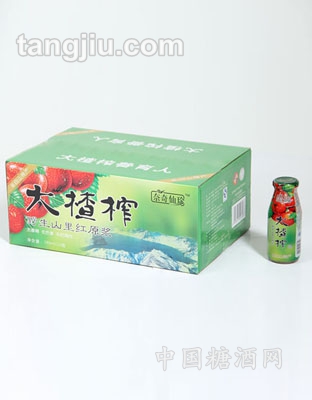 大楂榨野生山里红原浆180ml