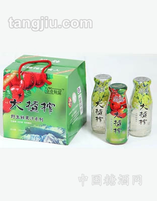 大楂榨野生鲜果汁系列500ml
