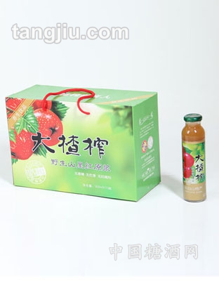 大楂榨野生山里红原浆300ml