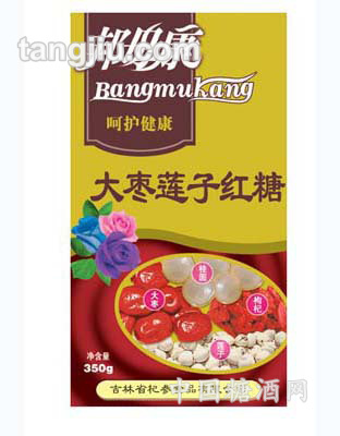 邦母康大枣莲子红糖350g