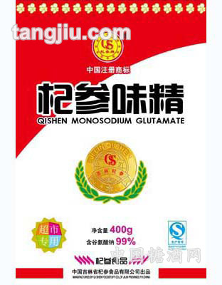 鲜香调味品杞参味精400g