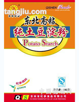 东北高粘纯土豆淀粉300g