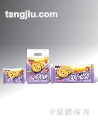 高纤麦饼