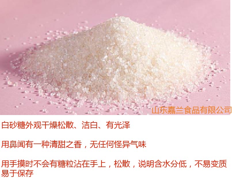 山东嘉兰白砂糖生产厂家 三证齐全 质量保证