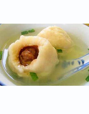 包心鱼丸.