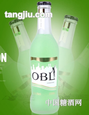 OBL欧波利鸡尾酒竖标青柠檬