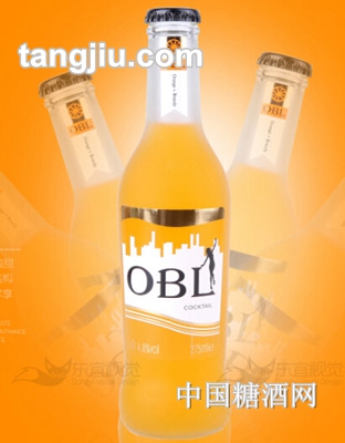 OBL欧波利鸡尾酒竖标香橙