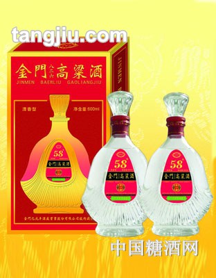 58度一级清香型白酒-高粱酒600ml