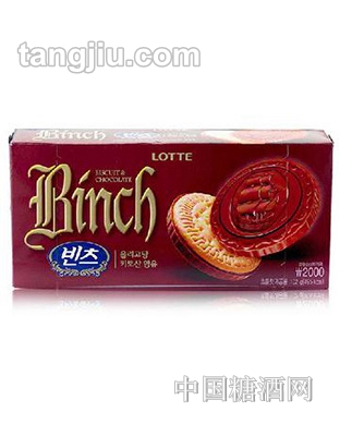 乐天宾驰夹心饼干100g