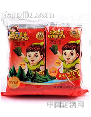 彼得潘即食低盐海苔20g