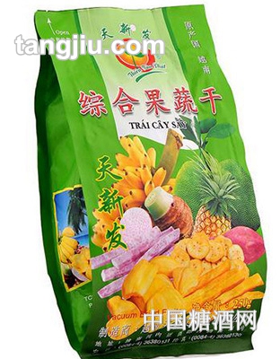 天新发综合水果果干230g