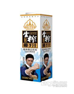 椰正世家 生榨椰子汁 植物蛋白饮料 1L