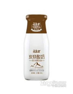 易乐高炭烧酸奶 炭烧味300ml