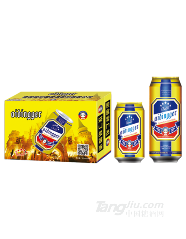 埃丁格金罐啤酒招商-330ml（500ml)