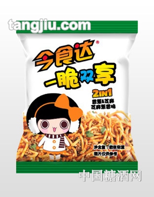 今食达一脆双享芝麻葱香味