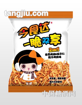今食达一脆双享瓜子烤肉味