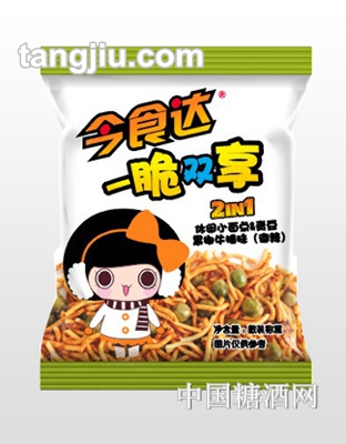 今食达一脆双享黑椒牛柳味