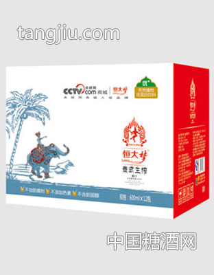 恒大梦泰式生榨椰子汁600ml