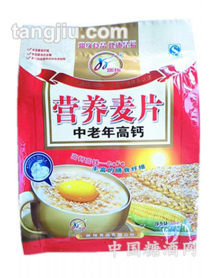 渊缘中老年高钙营养麦片800g