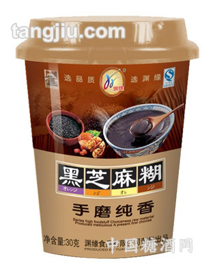 渊缘手磨纯香黑芝麻糊30g