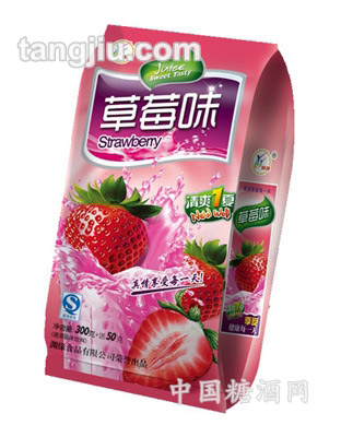 渊缘350g草莓味果汁晶