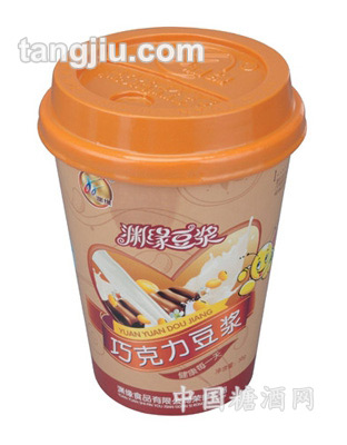 渊缘巧克力味杯装豆浆38g