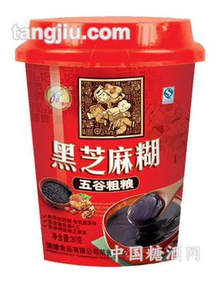 渊缘杯装五谷粗粮黑芝麻糊30g